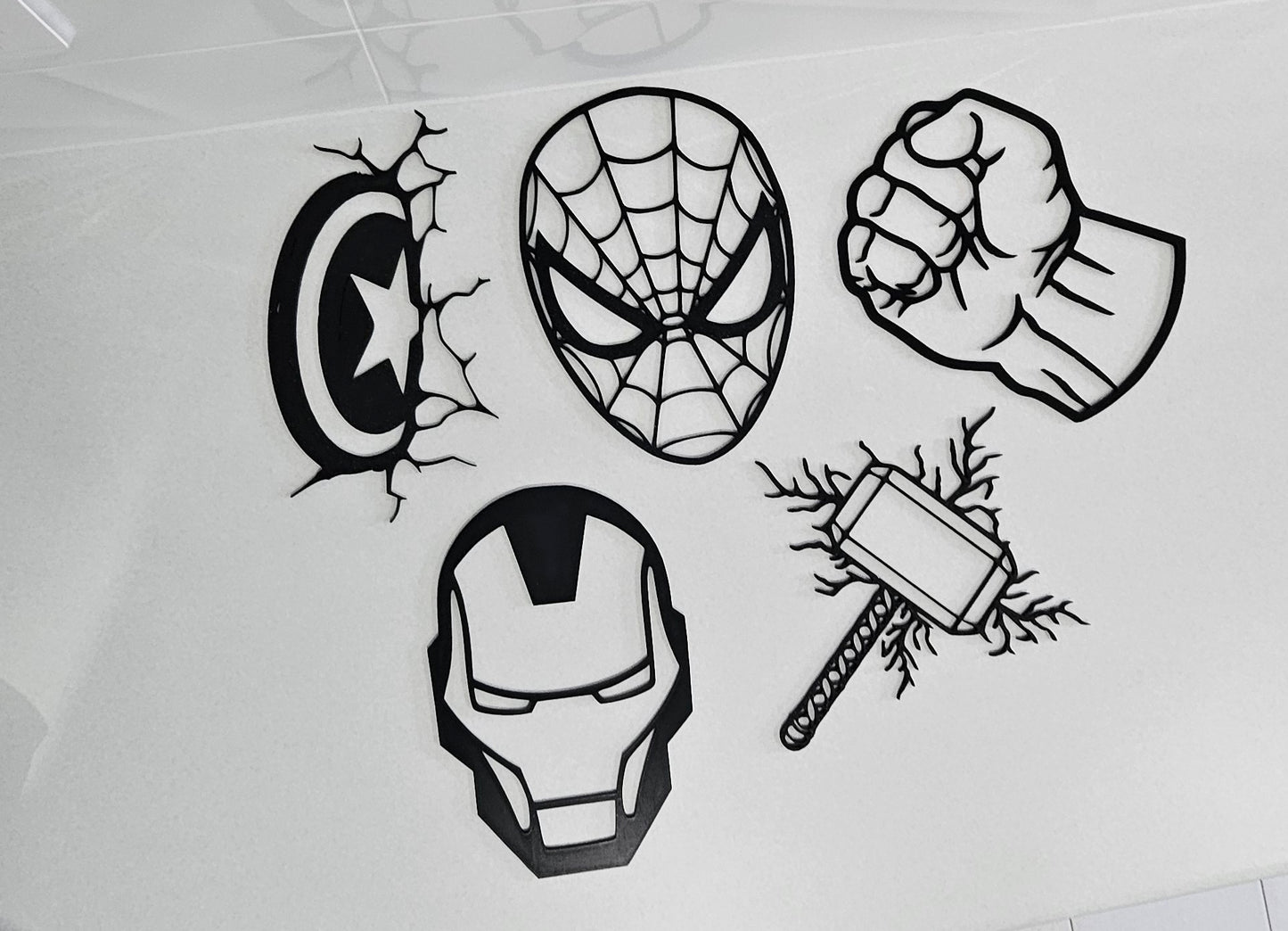 Superhero Wall Art