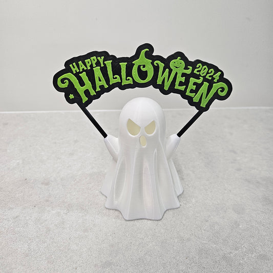 Menacing Ghost Lamp – Spooky Vibes with Personality