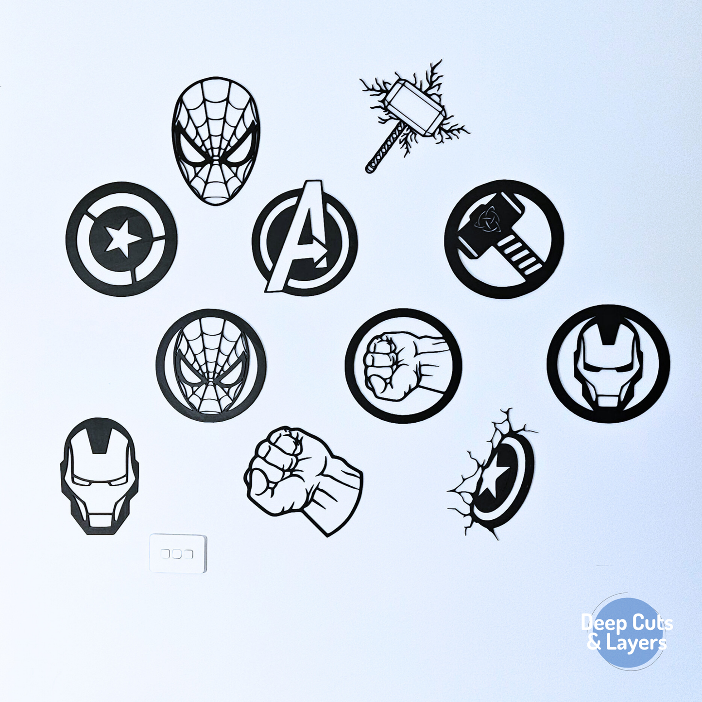 Superhero Wall Art