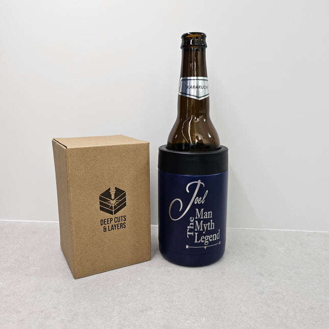 Insulated Stainless Steel Stubby Holder – Custom Engraving