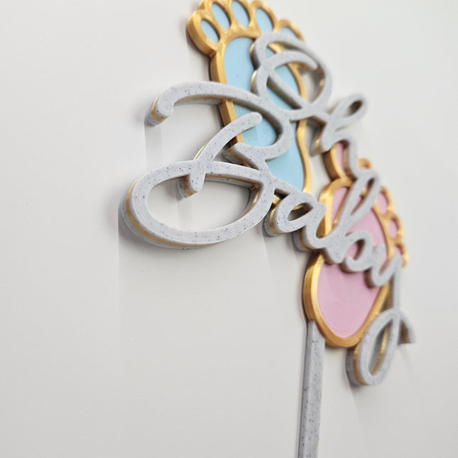 Oh Baby Cake Topper