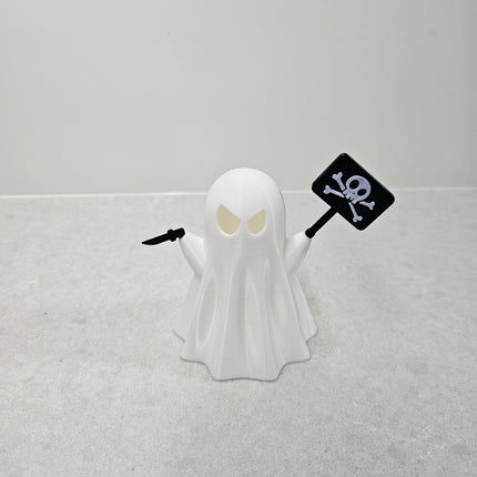 Menacing Ghost Lamp – Spooky Vibes with Personality