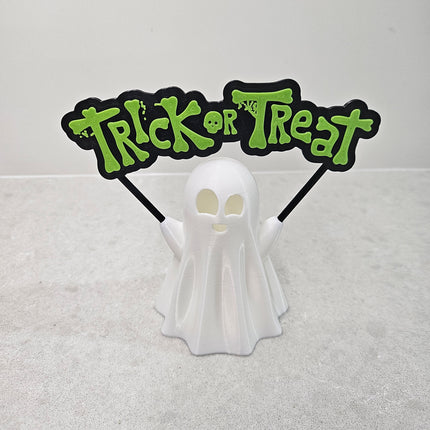 Menacing Ghost Lamp – Spooky Vibes with Personality