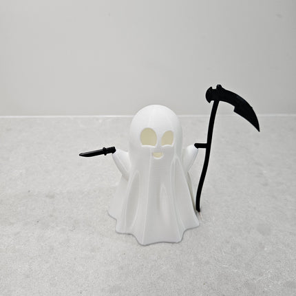 Menacing Ghost Lamp – Spooky Vibes with Personality