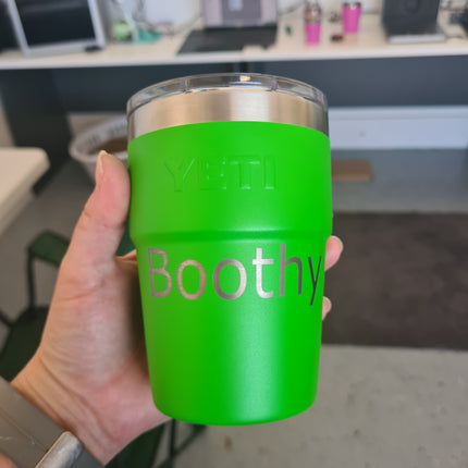 Custom Yeti Engraving – Name Only