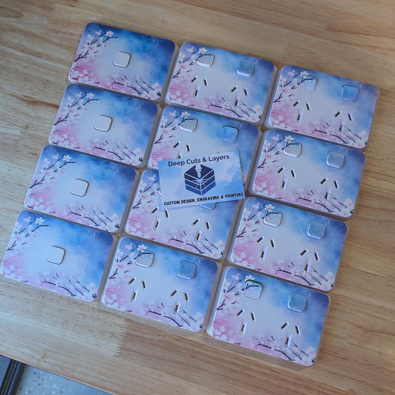 Custom UV Printed Electrical Cover Plates