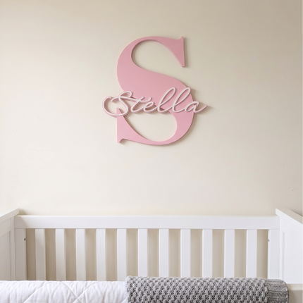 Name Wall Art - Script