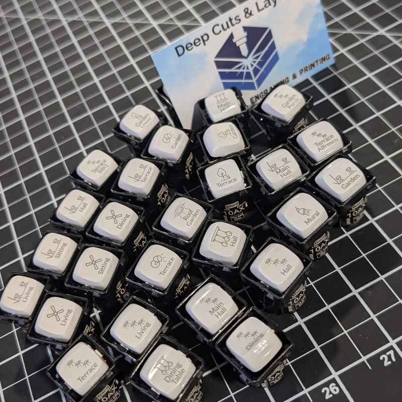 Bulk Laser Engraved HPM Excel Switch Mechanisms