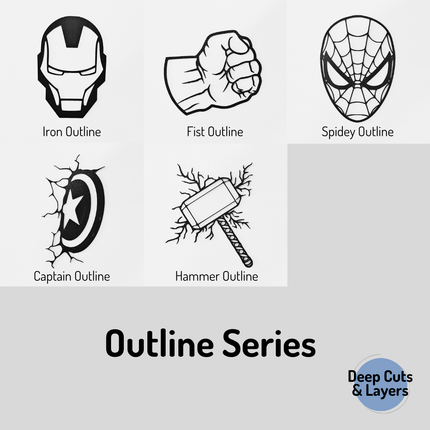 Superhero Wall Art