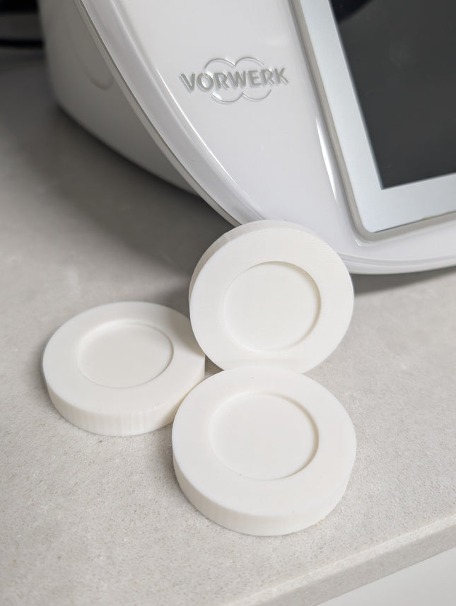 Thermomix TM6 Slider Feet – Low-Profile Bench Protection
