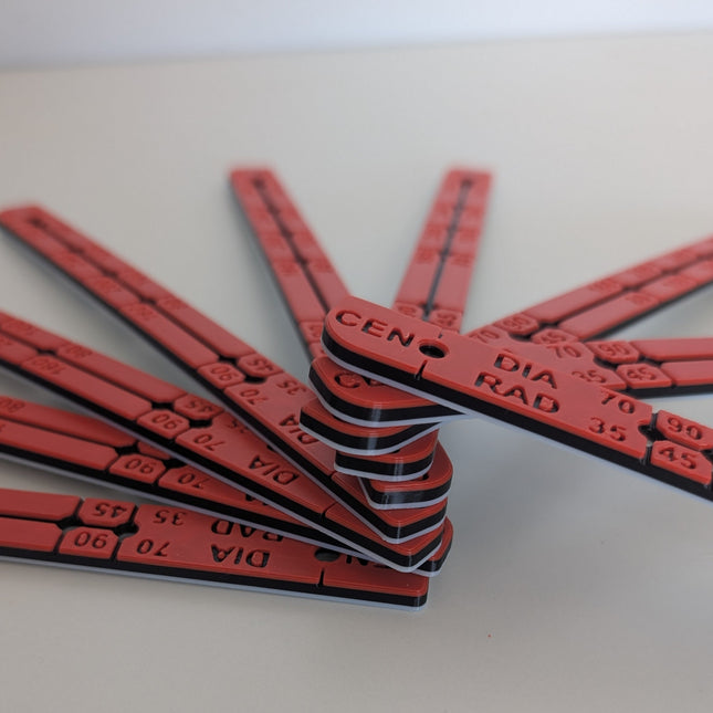 Circle Cutout Marking Template