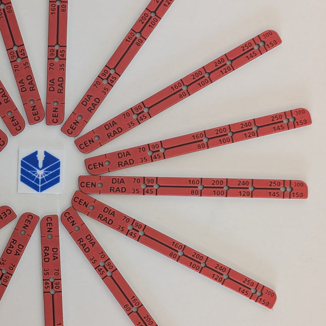 Circle Cutout Marking Template