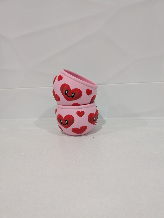 Stackable Heart Buddy Storage Bowl – 3D Printed Container