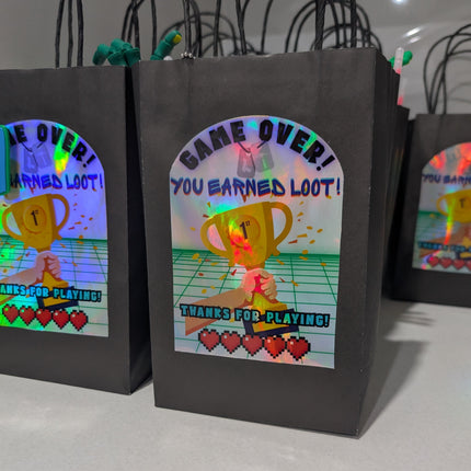 Loot Bag Stickers - 10 Pack