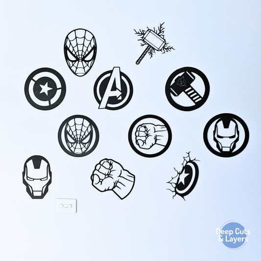 Superhero Wall Art