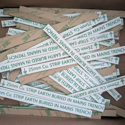 Treffolite switchboard labels