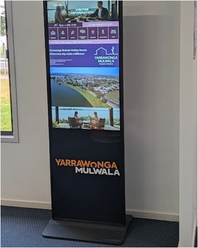 Branding on the infocenter in yarrawonga